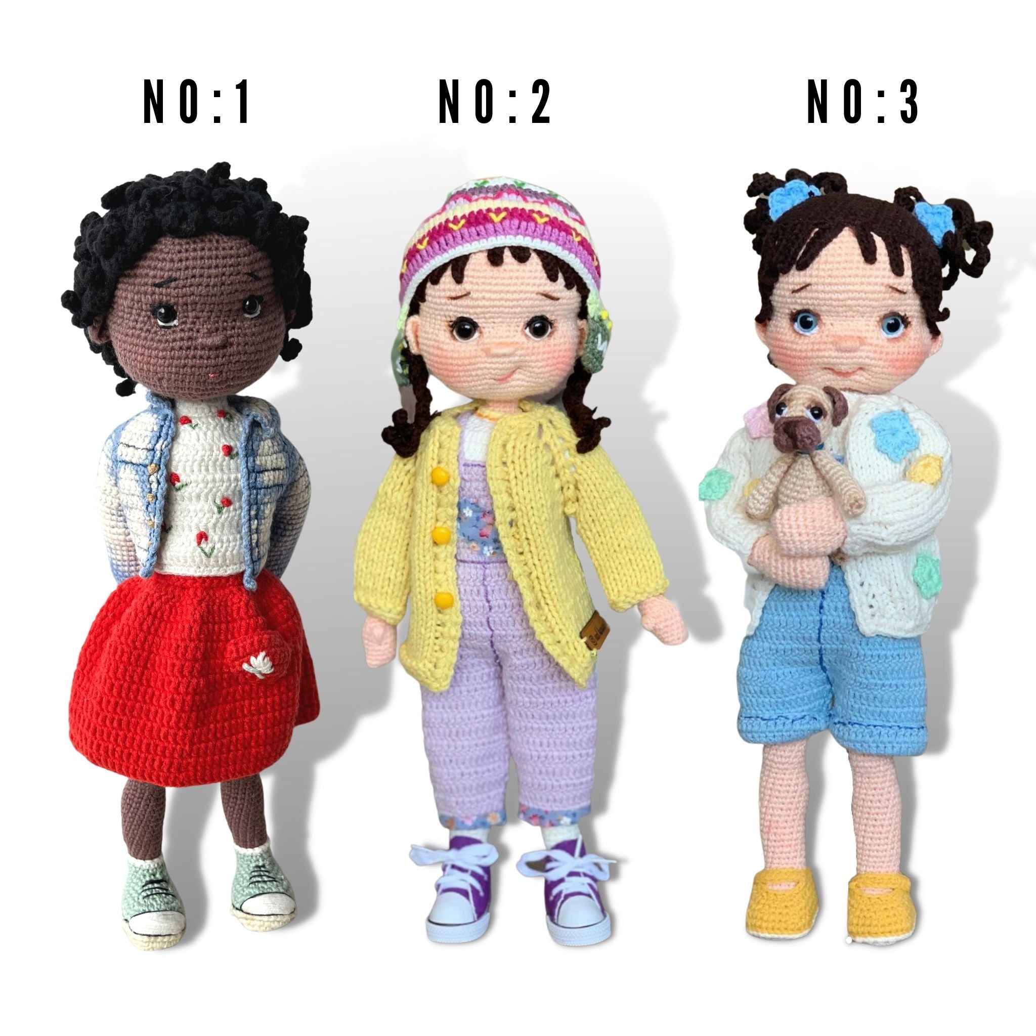 Personalized Custom Order Amigurumi Dolls