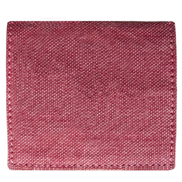Back of the pink cardholder, wallet - Devrim Studio